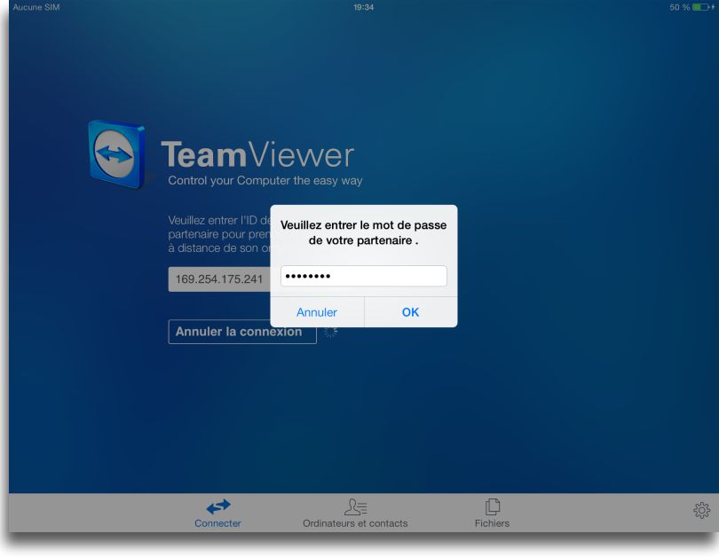 Contrôler un Mac ou un PC avec TeamViewer HD sur iPad [MAJ] Navigation Mac