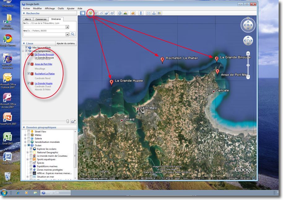 Clicca per ingrandire ... google earth
