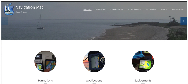 Le site web de Navigation Mac...